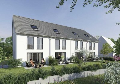 Neubau Effizienz KFW40 A+ Reihenmittelhaus in ruhiger Lage von Mainz-Laubenheim