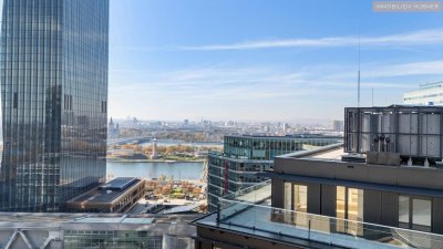 DC FLATS – 17.OG: 3 Zimmer + Terrasse, hochwertig leben im Herzen der Skyline!