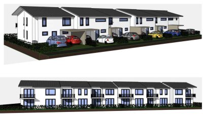 Neubau-Endreihenhaus in Ichenheim – EH55, PV-Anlage, Wärmepumpe & Südgrundstück!