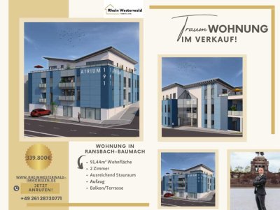 Charmante Wohnung in Ransbach-Baumbach – Ihre Chance zum Kauf!