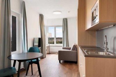 Möblierte 2-Zimmer Wohnung mit Fitnessraum - 15 Min. vom Hauptbahnhof