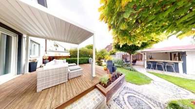 Elegantes Familienhaus mit Gartenparadies, Whirlpool und Wintergarten – Ihr traumhafter Rückzugsort!