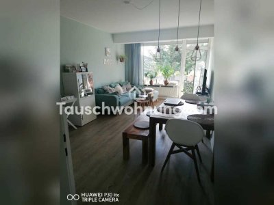 Tauschwohnung: Lichtdurchflutete 2 Zimmer m. ruhigem West-Balkon