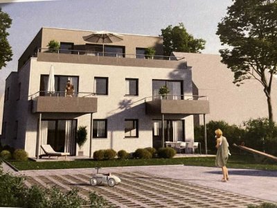 Schöne 4-Zimmer-Penthouse-Wohnung mit großer Dachterasse in Walldorf