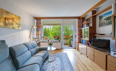 BEZUGSFREI! IDEAL GESCHNITTENE 3-ZI.-WOHNUNG MIT LOGGIA UND STELLPLATZ IN GAUTING