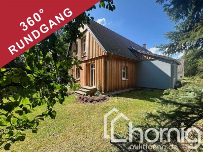 Modernes Traumhaus im Spreewald inkl. Einliegerwohnung, Wärmepumpe und 4 ha Land