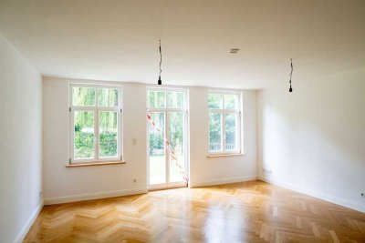 Helle und großzügige 3-Zimmer-Wohnung in ruhiger Lage direkt an der Leine