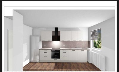 3,5 Zimmer-Wohnung (Boden und Küche bald fertig renoviert!)