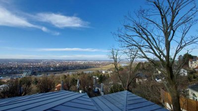 ***Willkommen im Luisenhof mit Blick über Dresden, neue EBK***