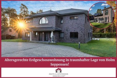 Altersgerechte Erdgeschosswohnung in traumhafter Lage von Holm Seppensen!