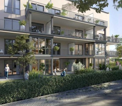 WE6 Exklusive barrierefreie 2-Zimmer-Wohnung im 1. OG in Offenbach-Bürgel