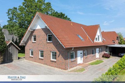Bösel: Helles Reihenendhaus im Wohngebiet von Bösel, Obj. 8756
