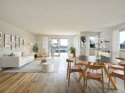 Erstbezug - Spektakuläre 4-Zimmer-Wohnung mit Alpenblick
