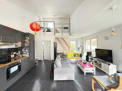 moderne Maisonettewohnung mit Balkon in Bedburg-Hau