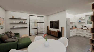 Noch 2 luxeriöse 3 bzw. 4 Zimmer Maisonette-Wohnungen incl. Klimaanlage frei   TG und Aufzug