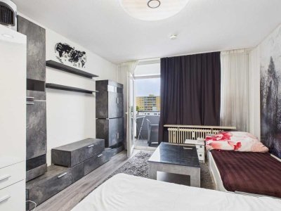 Charmante Einzimmerwohnung mit Balkon