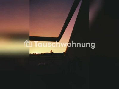 Tauschwohnung: Süße helle Dachgeschosswohnung