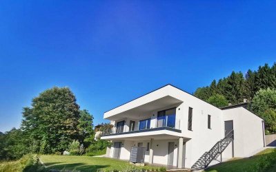 Moderne Seeblick-Villa am Ossiacher See