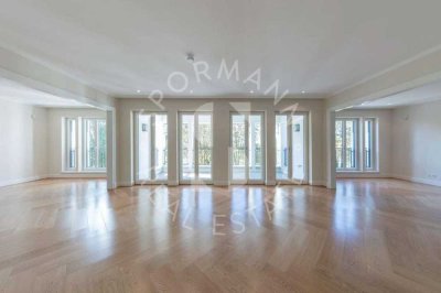 Luxus pur - Cecilienallee am Rhein - 5-Zimmer-Stadtresidenz - 2 Loggien, EBK & 2 TG-Stellplätze