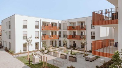 Barrierefreies 1-Zimmer-Seniorenappartement – Erstbezug, zentral in Schwandorf