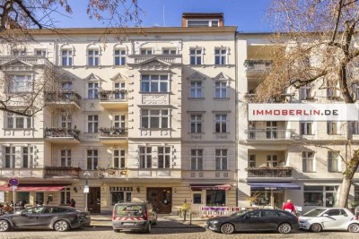 IMMOBERLIN.DE - Ruhige Toplage! Einladende Altbauwohnung beim Savignyplatz