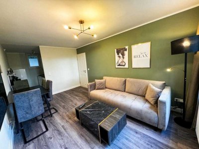 Voll möbliertes 2 1/2 Zimmer Apartment mit High-Speed-Internet - ideal für Langzeitaufenthalte