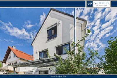 Modernes Einfamilienhaus mit Energieeffizienz A+, Garage, zwei Stellplätzen und schönem Garten