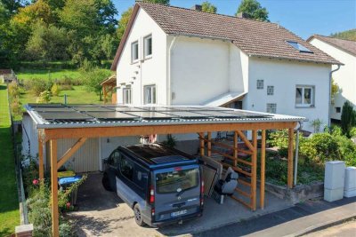 Wohnen mit Weitblick am Ortsrand: Liebevoll modernisiertes Einfamilienhaus mit Wohlfühlatmosphäre