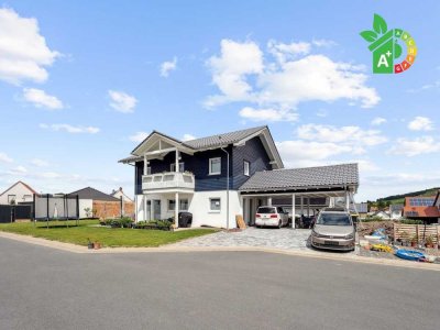 Modernes Wohnen: Exklusives und klimafreundliches Einfamilienhaus in Michelau im Steigerwald