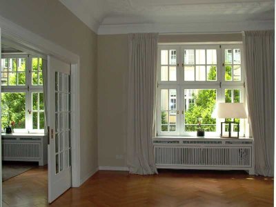 Herrschaftliche Altbauwohnung in Bestlage Lehel an der Isar