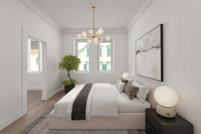 Traumhafte  3,5 Zimmer Wohnung mit schönen Stilelementen am Fuße der malerischen Weinberge