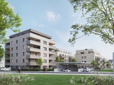 Hier stimmt die Balance: Drei Zimmer mit Balkon im Herzen des Hauses!