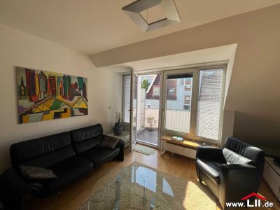 Maisonette-Wohnung mit Balkon