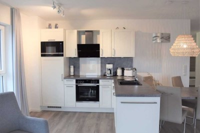 Großzügige Ferienwohnung mit Meerblick in Schillig 4. Etage