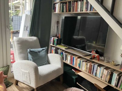 Charmante 3-Zimmer Maisonette in Hamburg St. Pauli mit Balkon