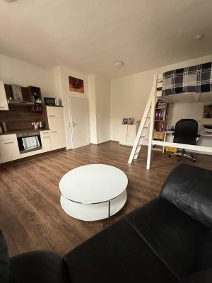 Neu-Ulm: Stadtmitte & tageslichthell & Teilmöblierte *1-Zimmer-Wohnung inkl. Einbauküche*