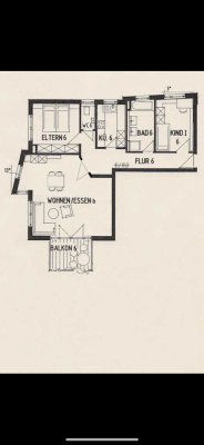 Schicke 3-Zimmer Wohnung mit Balkon und Garage in Urbach