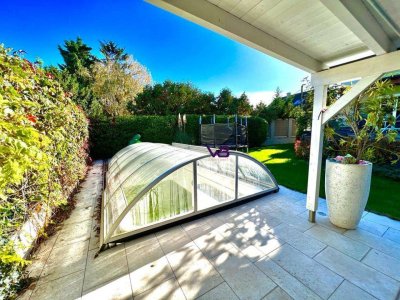Exklusives Einfamilienhaus am Bruckhaufen mit 250m² Nutzfläche, Garage und Swimmingpool, zwischen Alter und Neuer Donau!