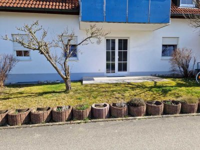 Geschmackvolle, gepflegte 2-Zimmer-Erdgeschosswohnung mit Einbauküche in Schrobenhausen