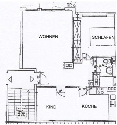 Helle Dachgeschoss-Wohnung in Weidenpesch