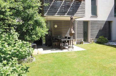 Wohlfühloase gesucht? Moderne 3-Zimmer-Wohnung mit großem Sonnengarten und Terrasse