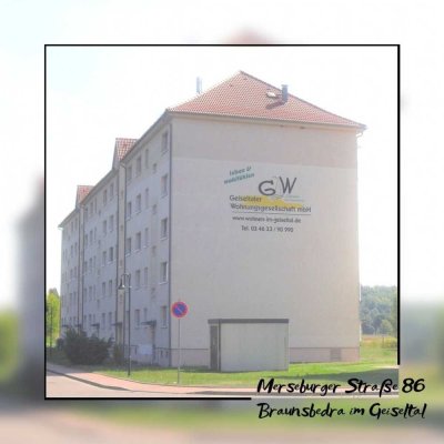 Willkommen in Braunsbedra - 2-Raum Wohnung mit Balkon