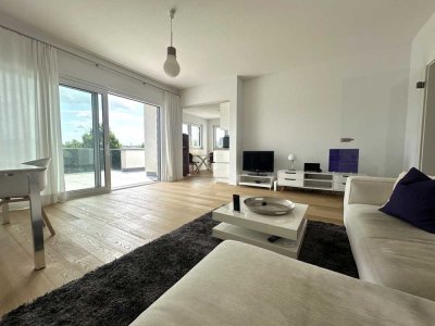 Fantastische, neuwertige 2-Zimmer-Penthousewohnung mit großzügiger Dachterrasse in Bonn-Hochkreuz
