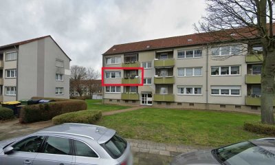 Ruhige Lage in Dorf Rauxel: Renovierte 3,5-Zimmerwohnung mit Balkon und Einbauküche!