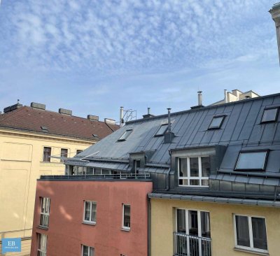 Charmante sonnige Garconniere in einem edlen Gründerzeithaus!