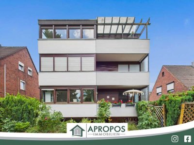 Charmante Hochparterrewohnung mit Balkon in schöner Lage