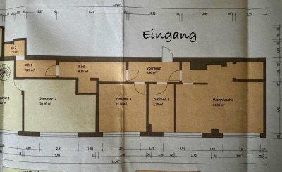 Ruhige Tiefparterrewohnung in zentraler Lage zu vermieten