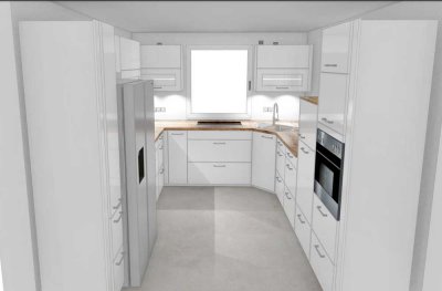 KFW55 hell, smart, zentral mit Keller und Einbauküche