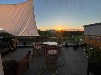 IHR NEUES ZU HAUSE WARTET AUF SIE!!! MIT EINEM TRAUMHAFTEN AUSBLICK VON DER DACHTERRASSE!!!