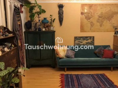 Tauschwohnung: 2,5 Zi. Altbau Whg. Au -- 2 ZKB+Balkon/Garten/Terrasse